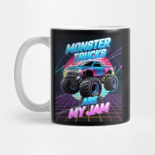 Monster Trucks Are My Jam Monster Truck Mug